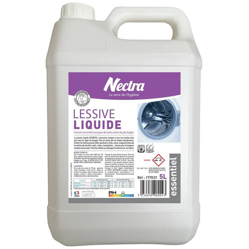 EYRLESS LIQUIDE - Lessive - Bidon 5 L - / ENVOL